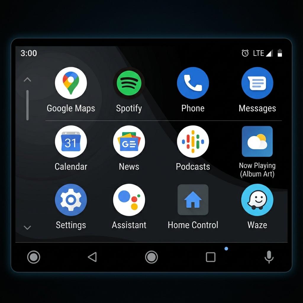 Android Auto Home thumbnail