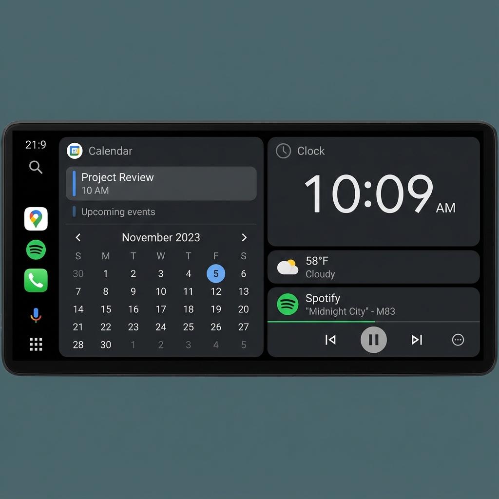 AAWidget - Display Widgets on Android Auto | Android Auto Widgets