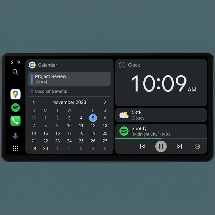 AAWidget - Display Widgets on Android Auto | Android Auto Widgets